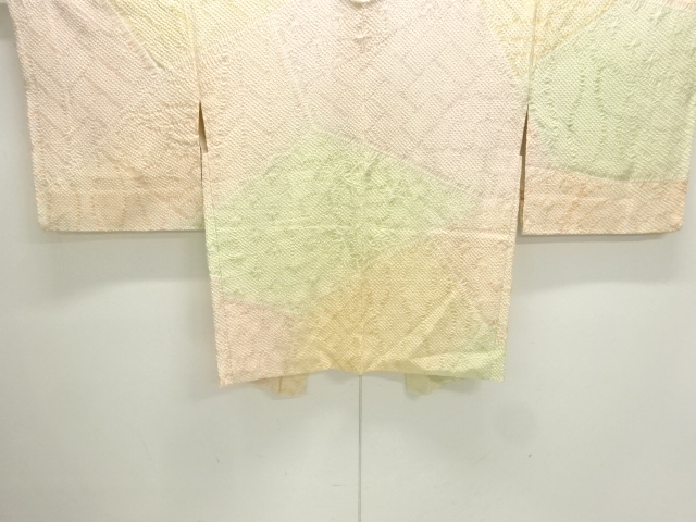 JAPANESE KIMONO / HAORI COAT / ALL SHIBORI / TRADITIONAL PATTERN